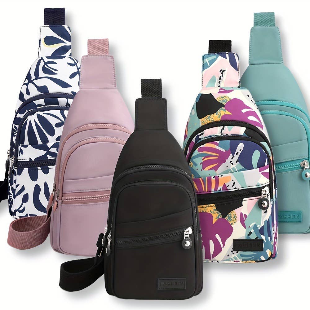 NARWEY INC - Sling Chest Bag Casual Crossbody Shoulder Waist Pack