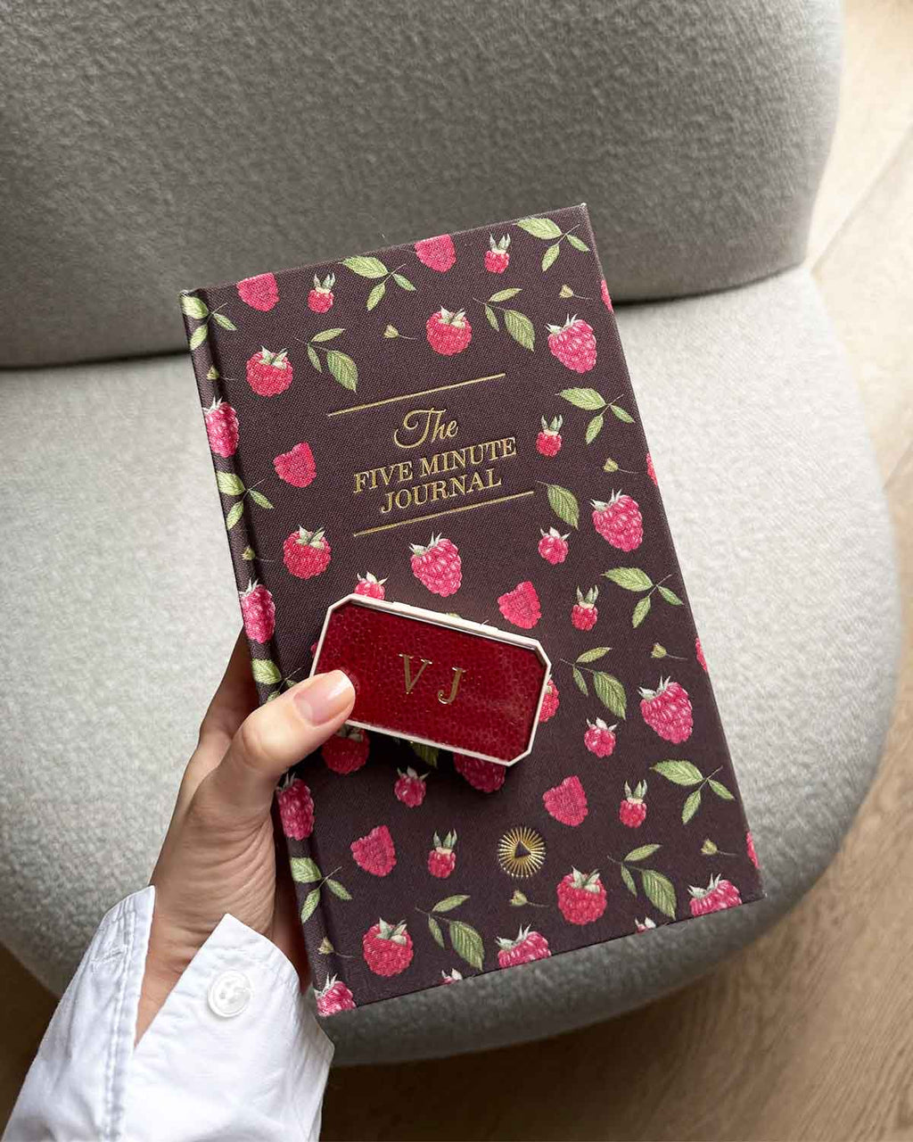 Intelligent Change - The Five Minute Journal Mocha Raspberry | Exclusive Print