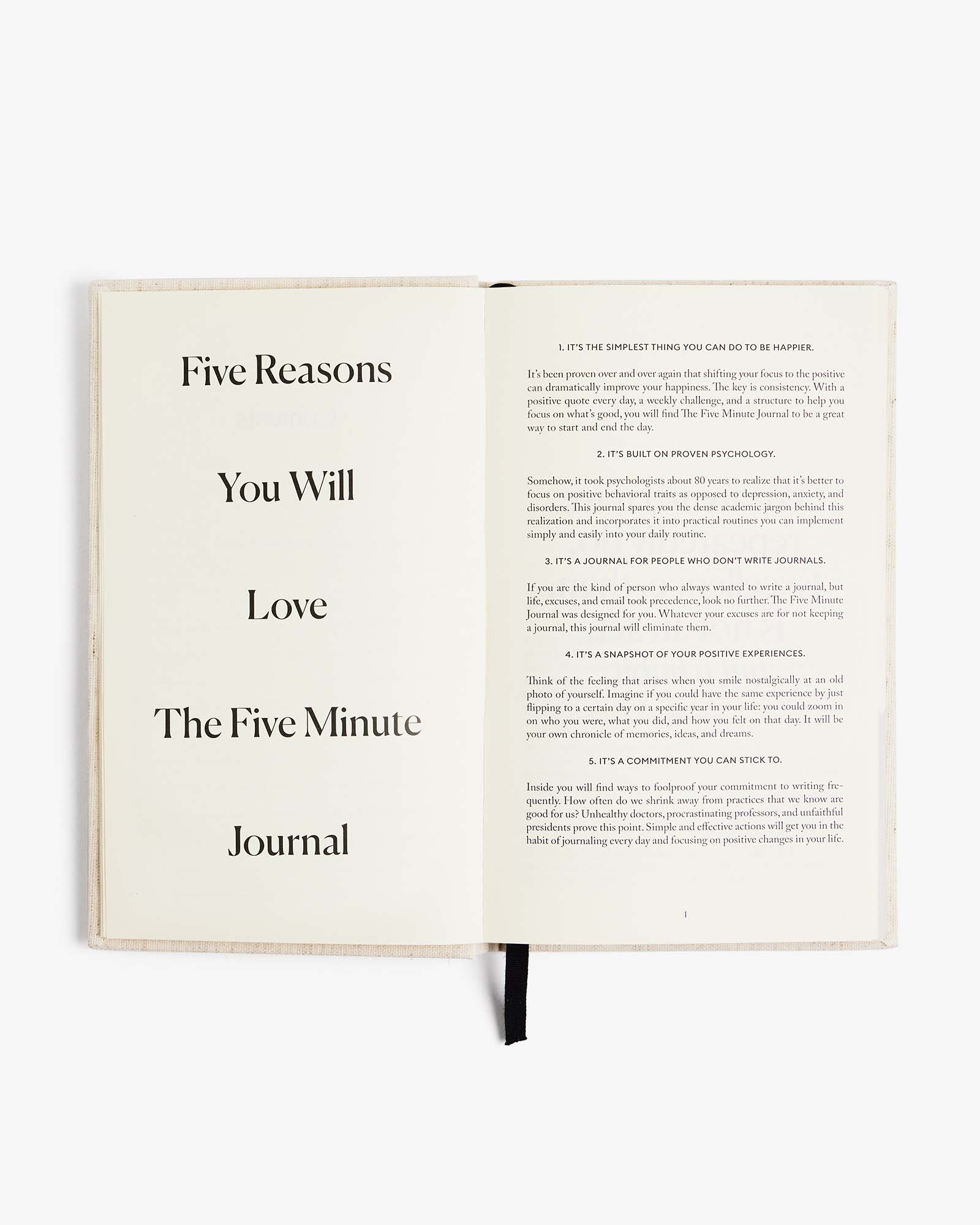Intelligent Change - The Five Minute Journal Mocha Raspberry | Exclusive Print