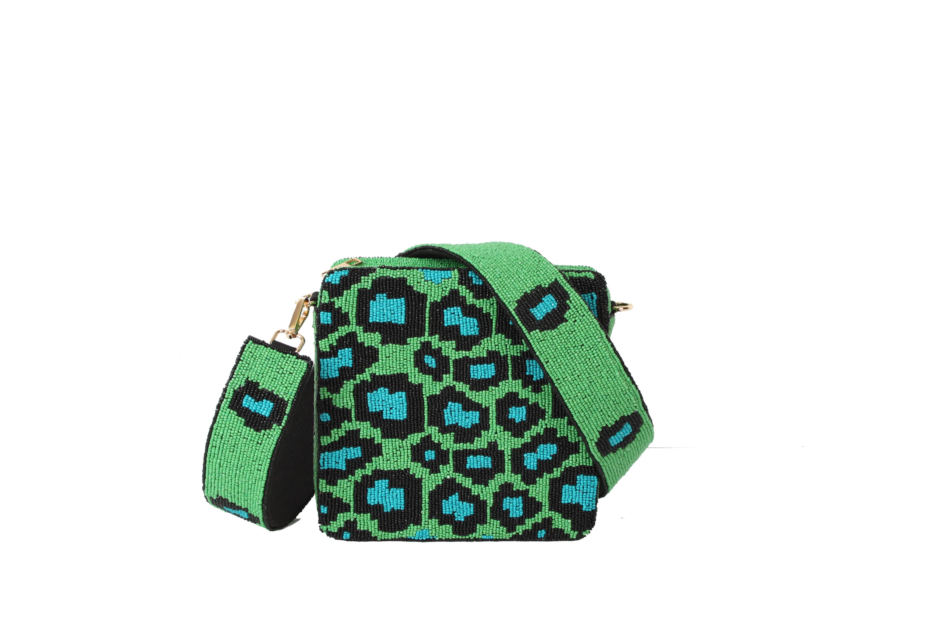 Handcraft Treasures - Ladies Fully Beaded Cross Body Handbag Shoulder Bag
