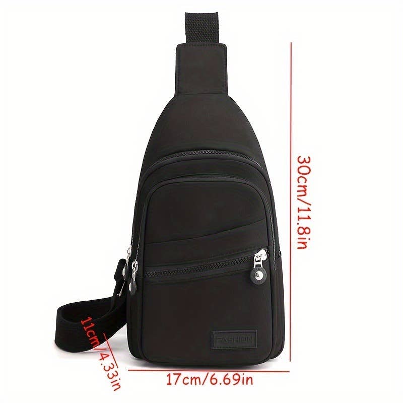 NARWEY INC - Sling Chest Bag Casual Crossbody Shoulder Waist Pack