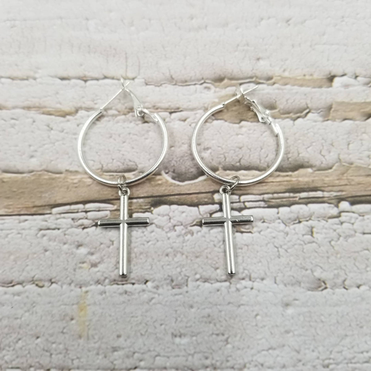 Treasure Wholesale - Cross Earring