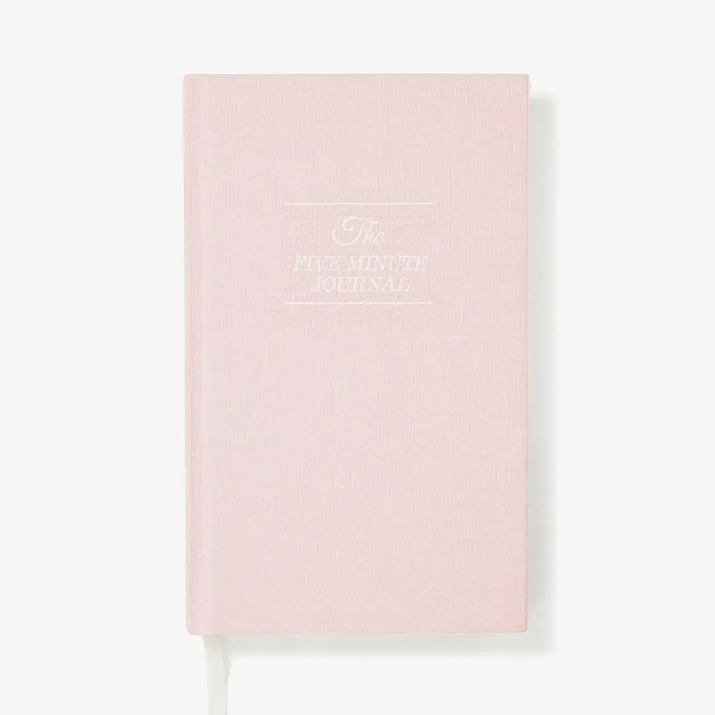 Intelligent Change - The Five Minute Journal Pink - Daily Guided Gratitude