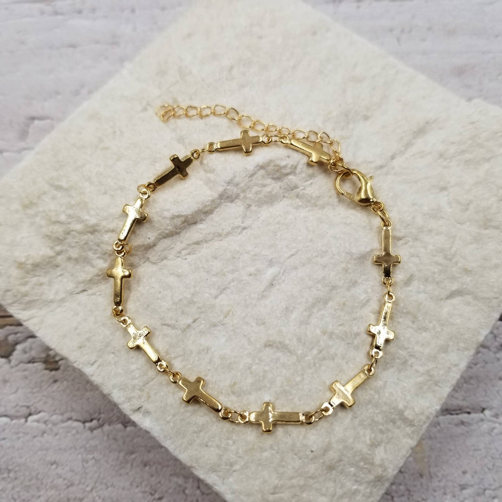 Treasure Wholesale - All Cross Bracelets