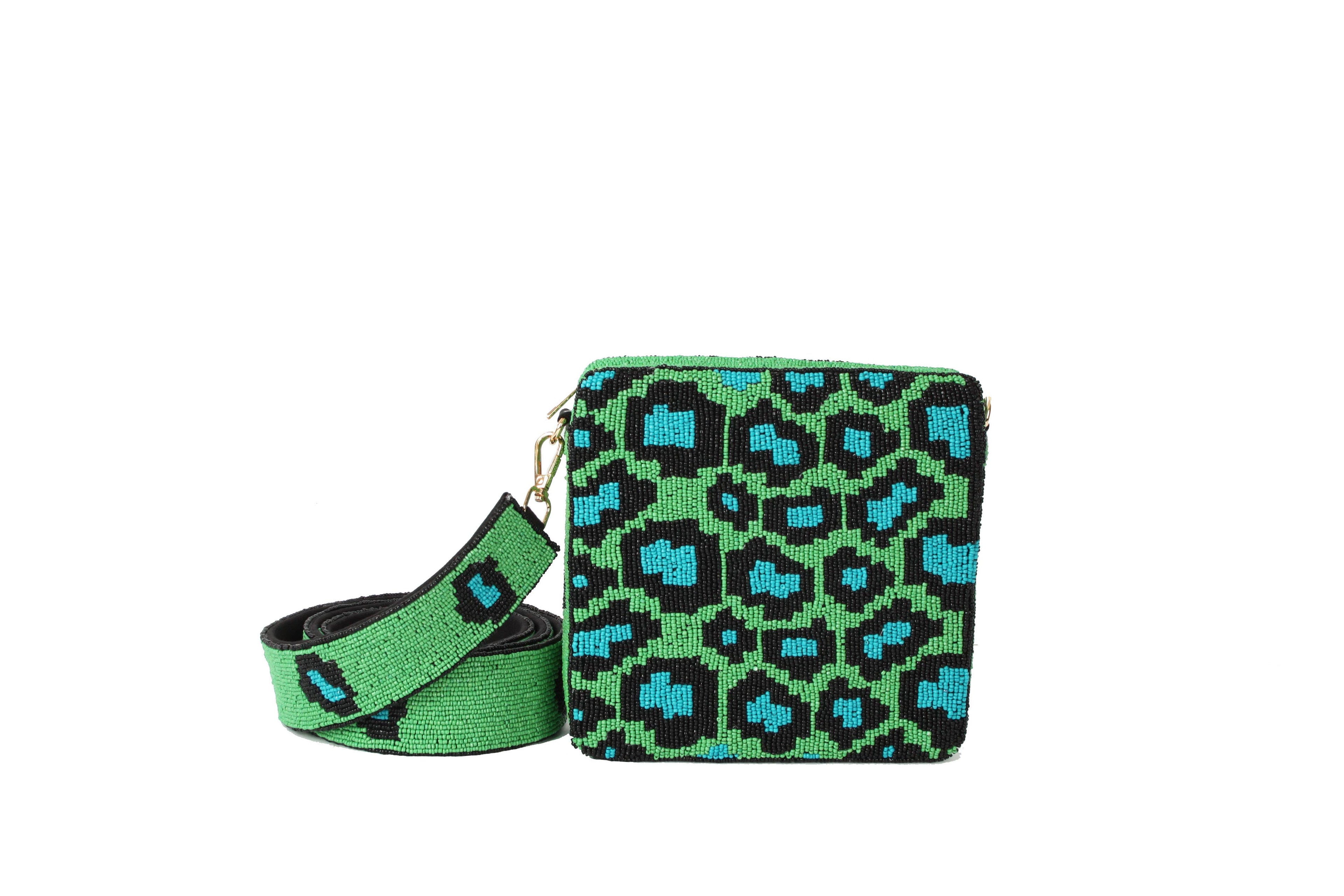 Handcraft Treasures - Ladies Fully Beaded Cross Body Handbag Shoulder Bag