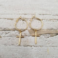 Treasure Wholesale - Cross Earring